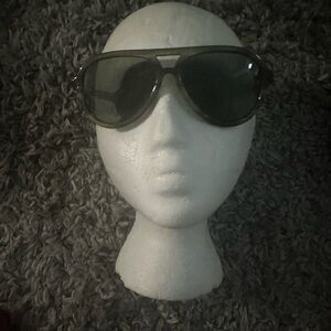 Frye Black Aviator Sunglasses